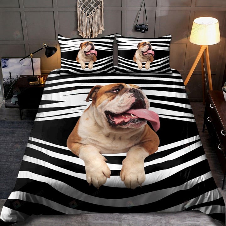 Pitbull Dog Bedding Set Bed Sheets Spread Comforter Duvet Cover Bedding Sets