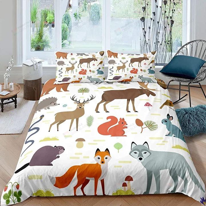 Animals Bed Sheets Duvet Cover Bedding Sets