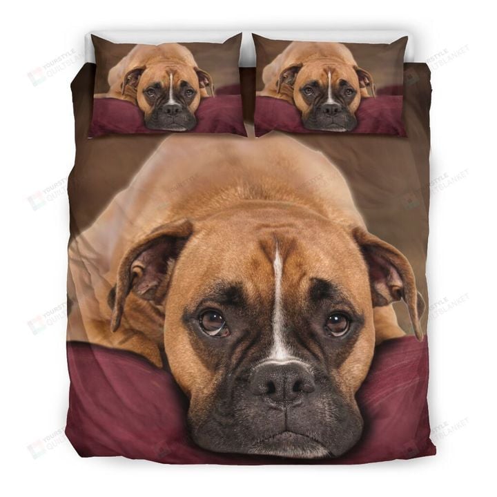 Boxer Dog Bedding Set Cotton Bed Sheets Spread Comforter Duvet Cover Bedding Sets
