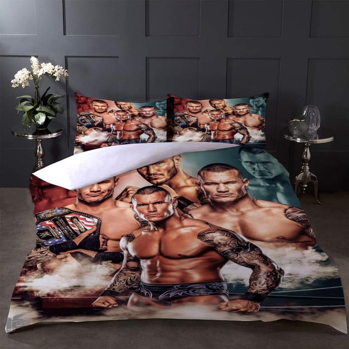 Randy Orton Wrestler Bedding Sets Duvet Cover Luxury Brand Bedroom Sets