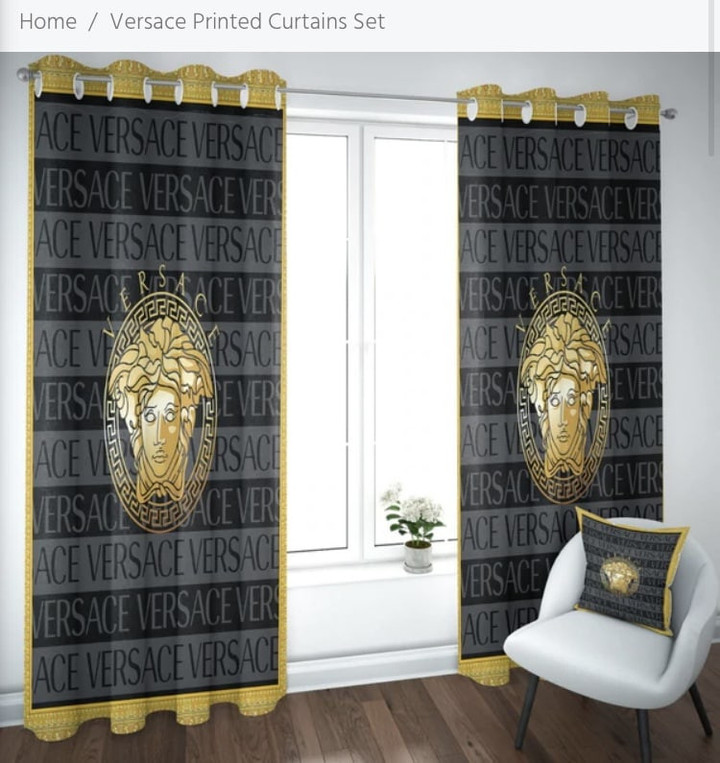 Versace Window Curtains Living Room And Bedroom Decor Home Decor