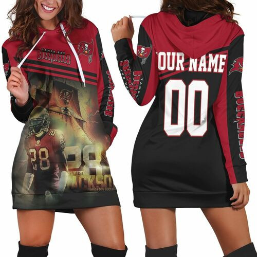 Tampa Bay Buccaneers Vernon Hargreaves Siege The Day Personalized Hoodie Dress Sweater Dress Sweatshirt Dress Model A7951 - 1