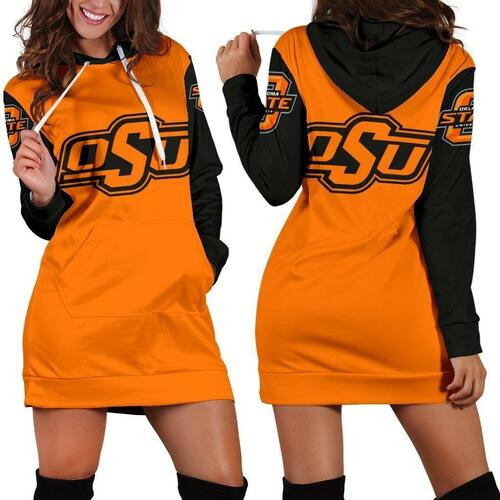 Oklahoma State Cowboys Hoodie Dress Sweater Dress Sweatshirt Dress 3d All Over Print For Women Hoodie 14985 - 1