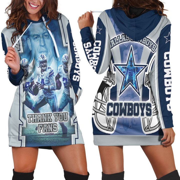 Dallas Cowboys Nfc East Division Super Bowl 2021 Hoodie Dress Sweater Dress Sweatshirt Dress - 1