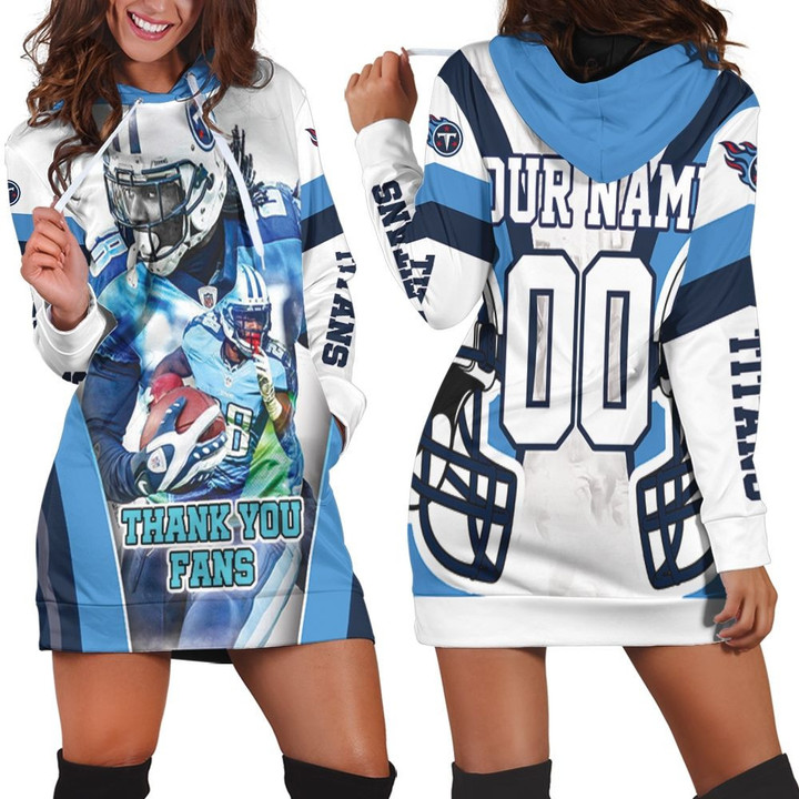 Chris Johnson 28 Tennessee Titans Afc South Division Super Bowl 2021 Personalized Hoodie Dress Sweater Dress Sweatshirt Dress - 1
