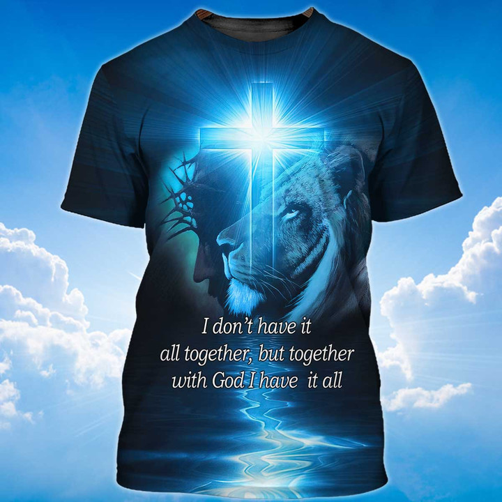 With God I Have It All T-Shirt - 1