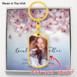 To My Great Grandmother - Youre loved a lot - Dog Tag Keychain