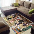Shinobi Eating Ramen Naruto Rug Anime Custom Carpet