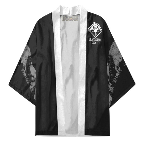 Satoru Gojo Jujutsu Kaisen Cloak Anime Robe Kimono Cardigans Unisex Outfits