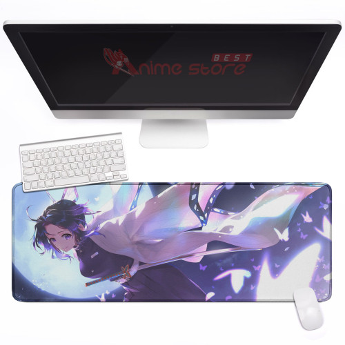 Shinobu Kocho Desk Pad Custom Demon Slayer Gaming Anime Mouse Pad