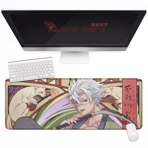 Sanemi Shinazugawa Desk Pad Custom Demon Slayer Gaming Anime Mouse Pad