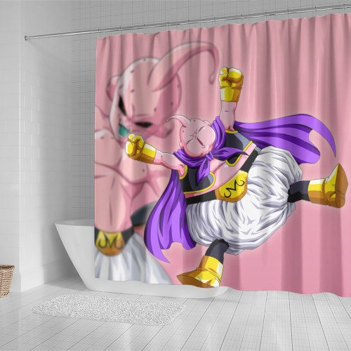 Dragon Ball Shower Curtain Custom Majin buu Character Design