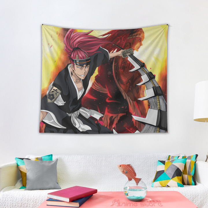 Renji Abarai Bleach Tapestry Custom Anime Home Decor