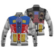 00 Raiser Cosplay Costumes Mobile Suit Gundam Baseball Jacket Anime 3D All Over Printed Shirts - LittleOwh - 1