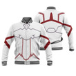 Yuuki Asuna Uniform Sword Art Online Baseball Jacket Anime Clothes Cosplay Costume - LittleOwh - 1