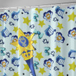 Sailor Moon Shower Curtain Custom Merycury Pattern Design
