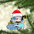 Noelle Silva Christmas Ornaments Two-Sided Print Custom Black Clover Anime Set