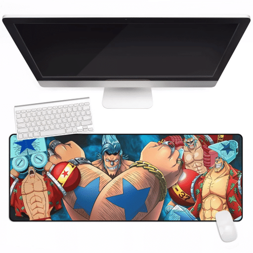 Franky One Piece Anime Mouse Mat