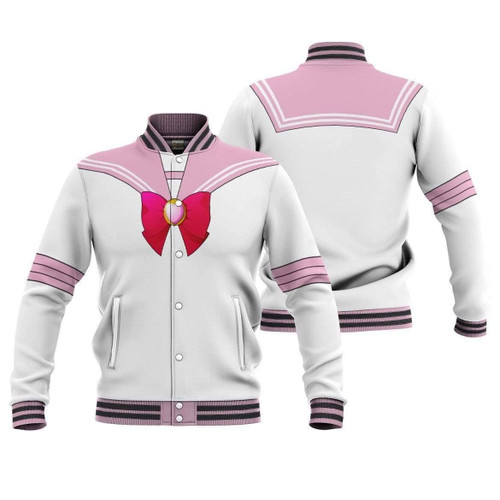 Chibiusa Tsukino Baseball Jacket Uniform Sailor Chibi Moon Amine Casual 3D All Over Printed