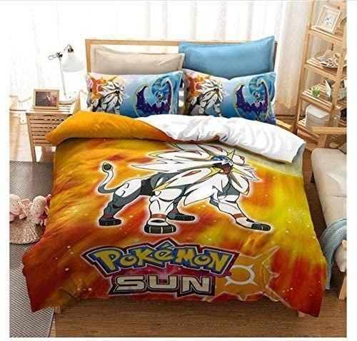 Pokemon Bed Set Pokemon Sun Anime Bedding