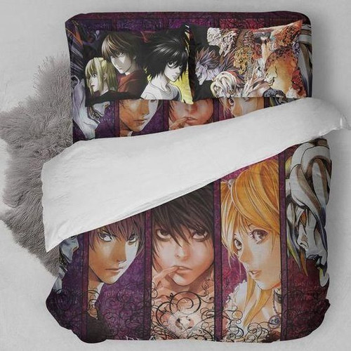 Death Note Bed Set New Version Kira Anime Bedding
