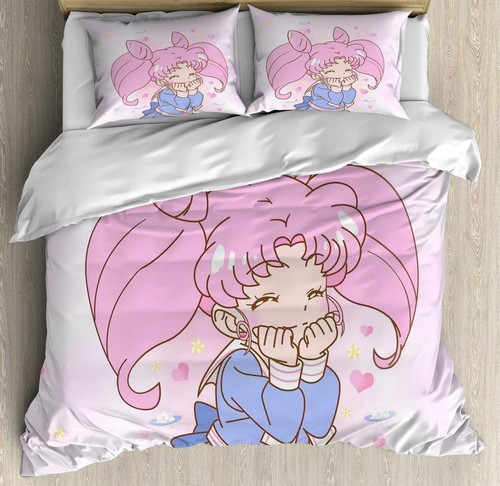 Chibiusa Tsukino Cute Sailor Moon Bedding Custom Anime Bed Set