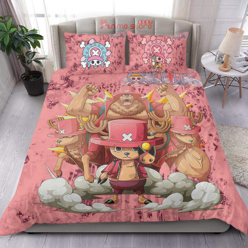 One Piece Bed Set Anime Bedroom Decor Chopper Bedding Set