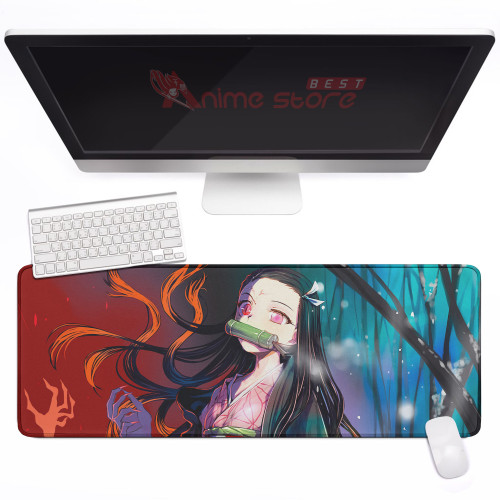 Nezuko Kamado Desk Pad Custom Demon Slayer Gaming Anime Mouse Pad