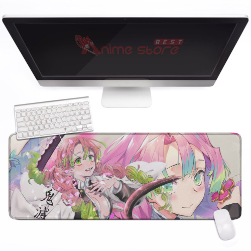 Mitsuri Kanroji Desk Pad Custom Demon Slayer Gaming Anime Mouse Pad