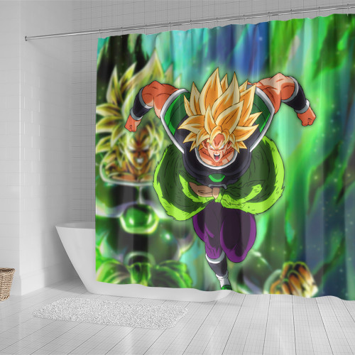 Dragon Ball Shower Curtain Custom Broly Character Design