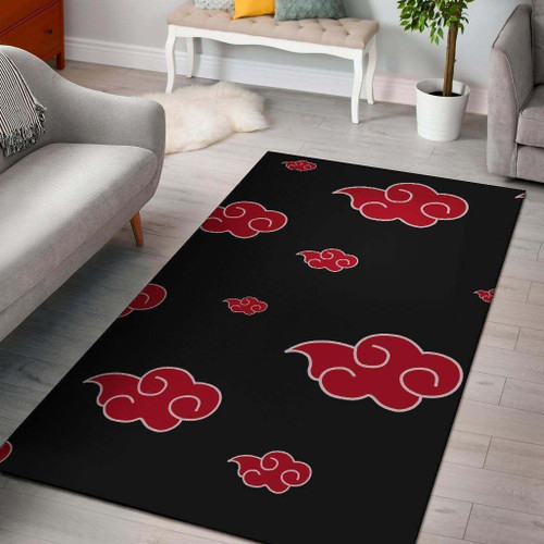 Akatsuki Cloud Naruto Rug Anime Custom Carpet