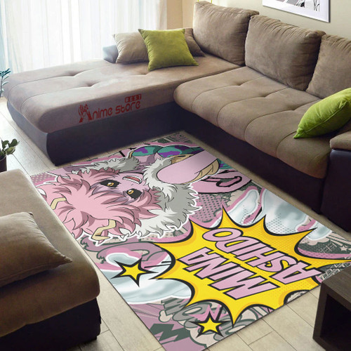 My Hero Academia Rug Mina Ashido MHA Anime Carpet Floor Mats