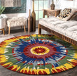 Hippie Tie Dye CLT1212071TM Round Carpet