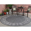Colonnade Traditional Border CLA1610243RR Round Carpet