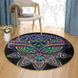Owl Mandala TG1301132RR Round Carpet