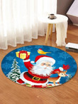 Santa Claus CLH1610043RR Round Carpet