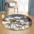 Inspired Blooming BT1910096RR Round Carpet