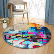 Wall Love Colors HD1701133RR Round Carpet