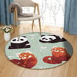 Panda Fox DT1810128TM Round Carpet