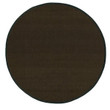 Pergola Basketweave Black Cocoa CLA1610272RR Round Carpet