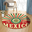 Mexico Vintage Patriotic HV1601050TM Round Carpet