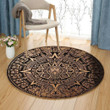 Time Machine Embroidery VD1910016RR Round Carpet