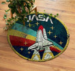 NASA painting GS-CL-DT2704 Round Carpet