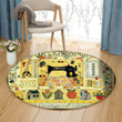 Sewing NP1701108RR Round Carpet