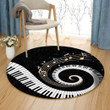 Piano Keys TN310711A Round Carpet