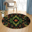 Flower Persian Pattern DN2110125RR Round Carpet