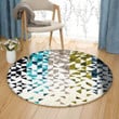 Thales Shattered Pattern NP2810038RR Round Carpet