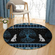 Wolf And Tree Of Life DN1910006RR Round Carpet