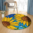 Sunflower DD0511024RR Round Carpet
