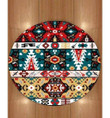 Aztec Ethnic CLT1212005TM Round Carpet